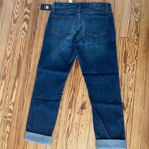 Kut from the Kloth Indigo Straight Leg Jeans - Picture 4 of 4